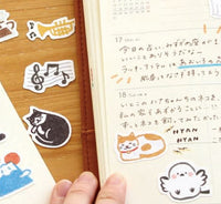 Furukawa Shiko Washi Flake Stickers - Shiba Inu view 4