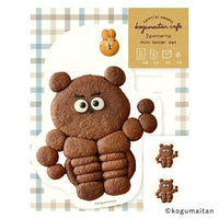 Furukawa Shiko x Kogumaitan Café Die-Cut Mini letter Set Kumamusuru view 1