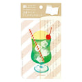 Furukawa Shiko x Hontowatashi Clear Bookmark Cream Soda