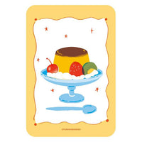Furukawa Shiko x Hontowatashi Clear Bookmark Retro Pudding view 2