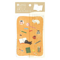 Furukawa Shiko x Hontowatashi Clear Bookmark Stationery and Cat