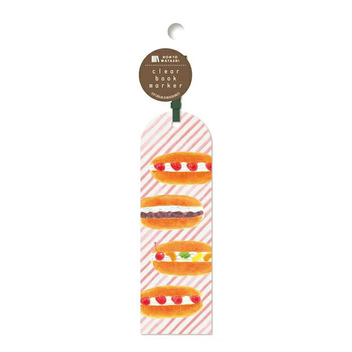 Furukawa Shiko x Hontowatashi Clear Bookmarker Coppepan