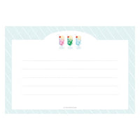 Furukawa Shiko Translucent Mino Washi Letter Set Melon Cream Soda view 4