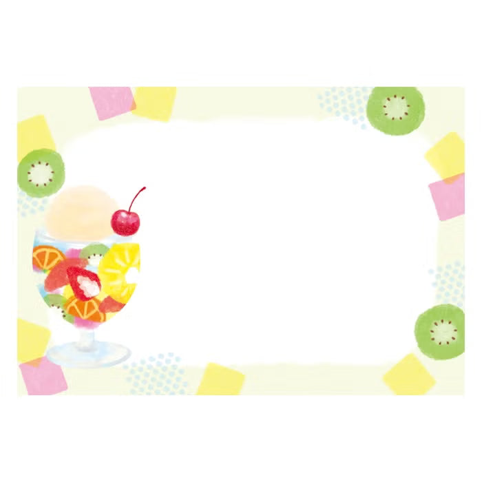 Furukawa Shiko Translucent Mino Washi Letter Set Fruit Punch