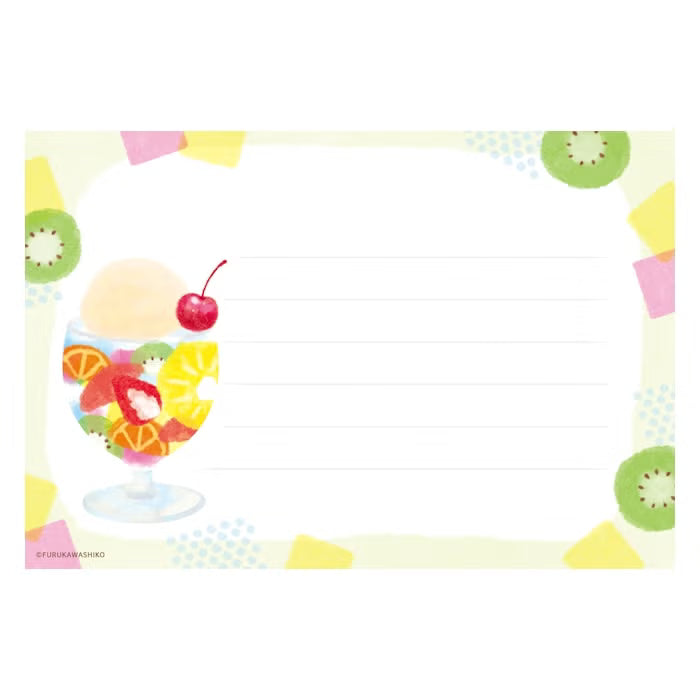 Furukawa Shiko Translucent Mino Washi Letter Set Fruit Punch