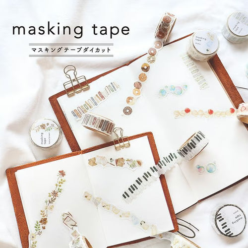 Mind Wave Masking Tape Die Cut Book Brown