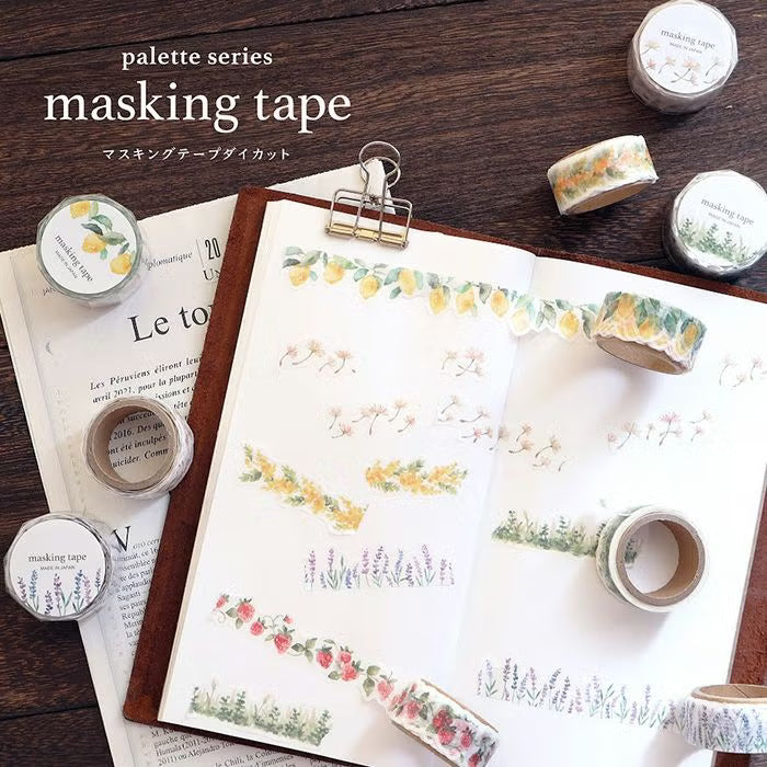 Mind Wave Palette Masking Tape Die Cut Strawberry