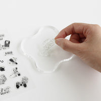 BGM Clear Stamp Acrylic Block Small view 3
