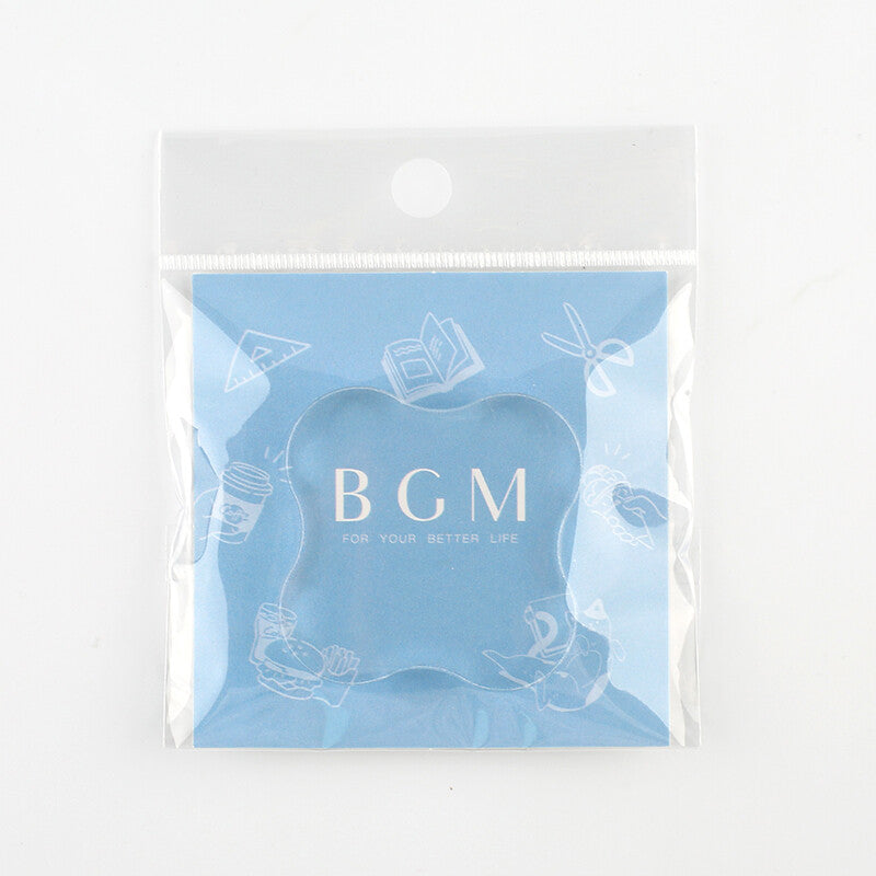 BGM Clear Stamp Acrylic Block Small