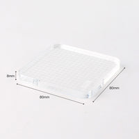 BGM Clear Stamp Acrylic Block Large Grid view 2