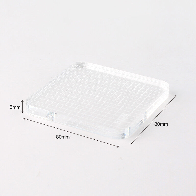 BGM Stamp Clear Stamp Acrylic Blocks
