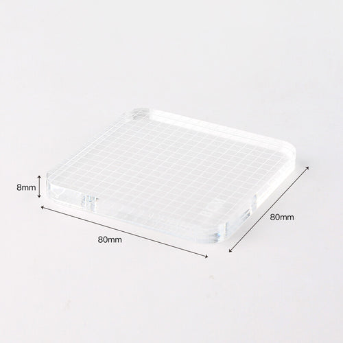 BGM Stamp Clear Stamp Acrylic Blocks