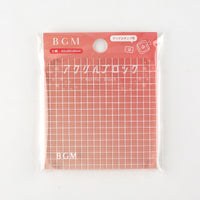BGM Clear Stamp Acrylic Block Large Grid view 1
