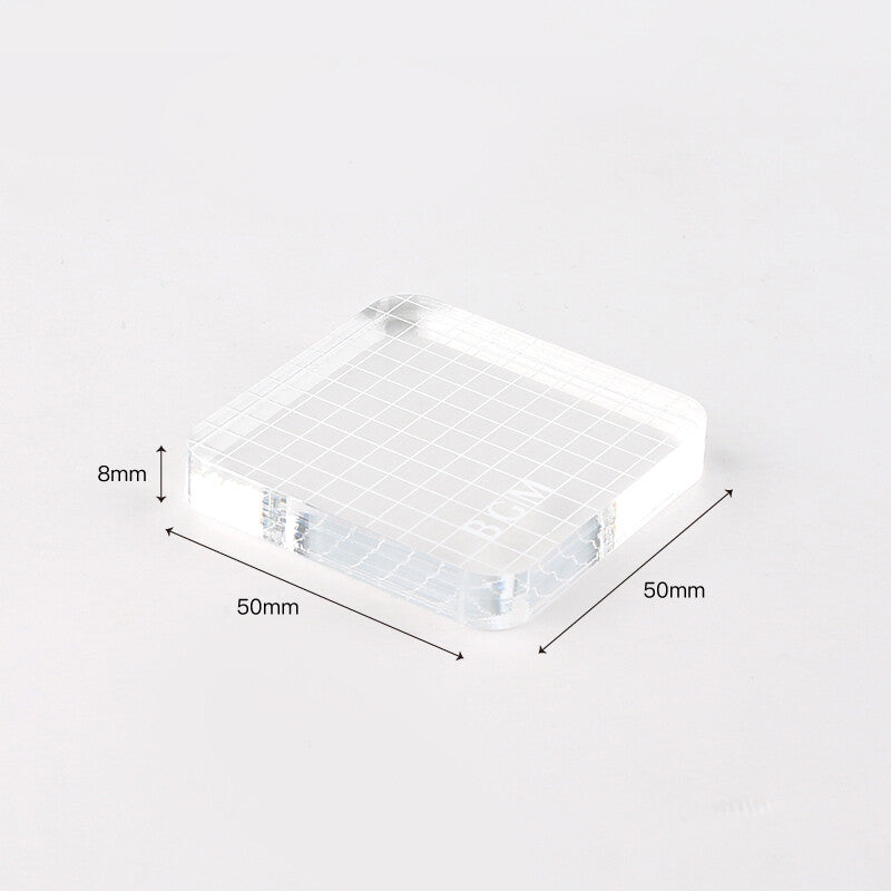 BGM Stamp Clear Stamp Acrylic Blocks