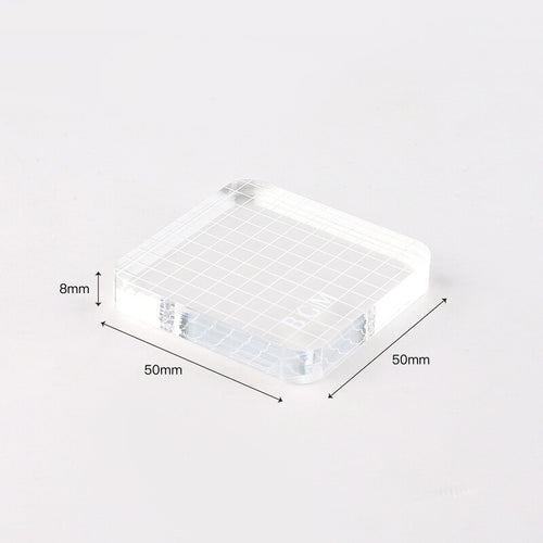 BGM Stamp Clear Stamp Acrylic Blocks
