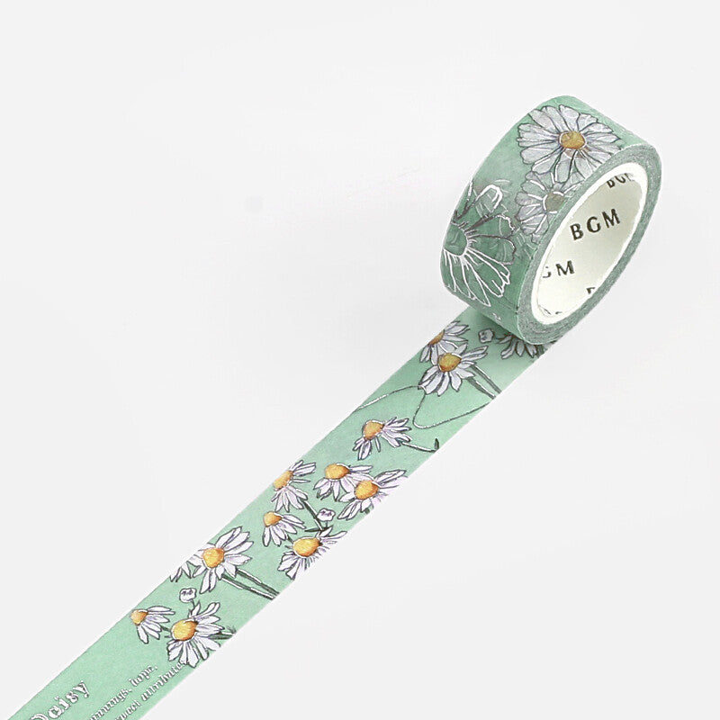 BGM Masking Tape Blossom Sky Green
