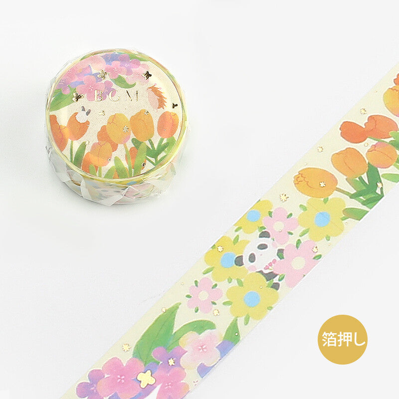 BGM Washi Tape Little World Tulips