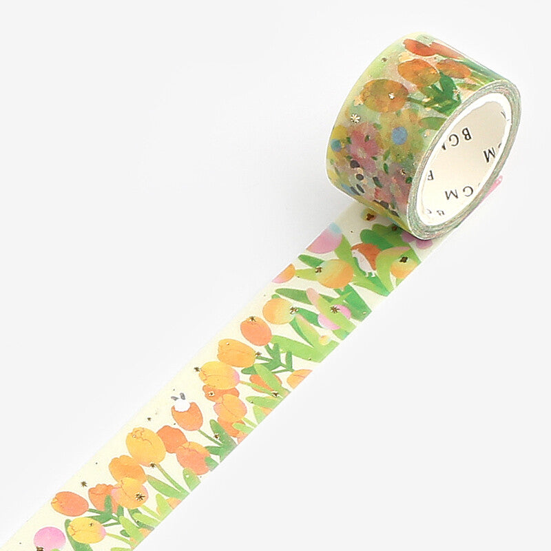 BGM Masking Tape Little World Tulip Garden