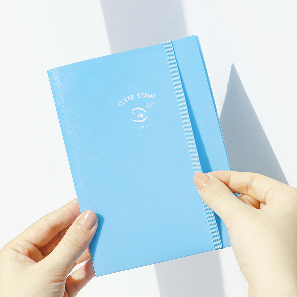 BGM Clear Stamp File Baby Blue