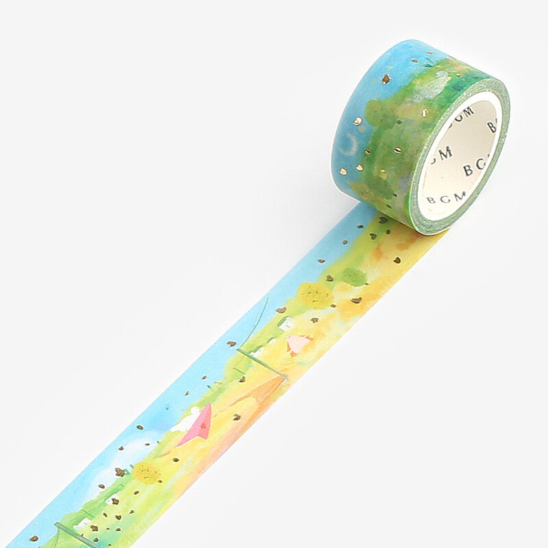 BGM Masking Tape Little World Countryside Walking Path