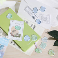 BGM Sealing Stickers Colorful Green view 4