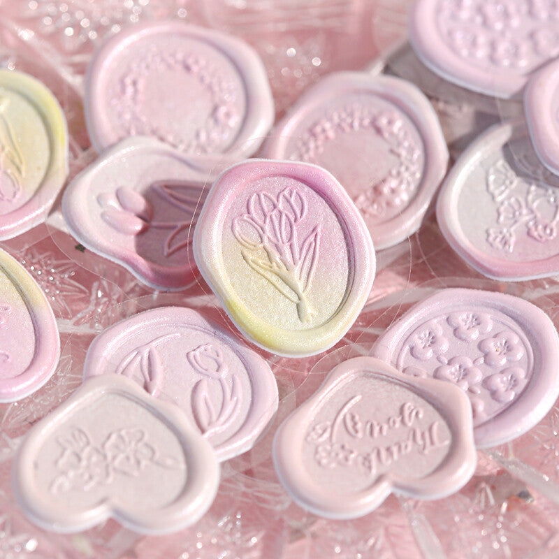 BGM Sealing Stickers Colorful Pink