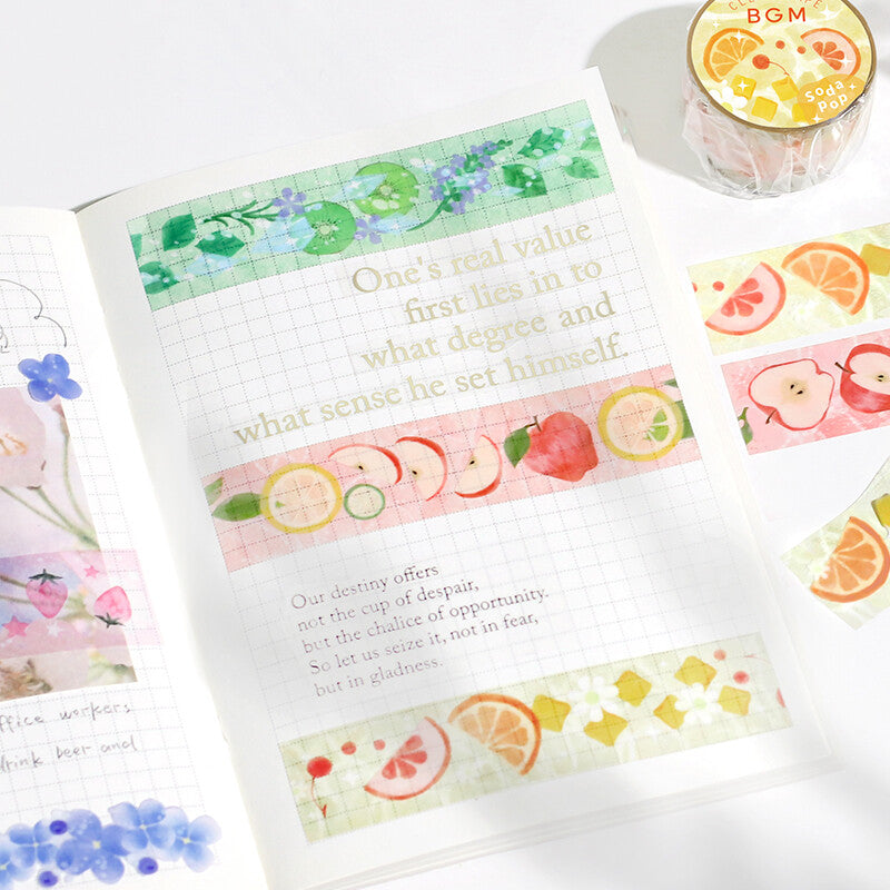 BGM Clear Tape Special Cider Apple