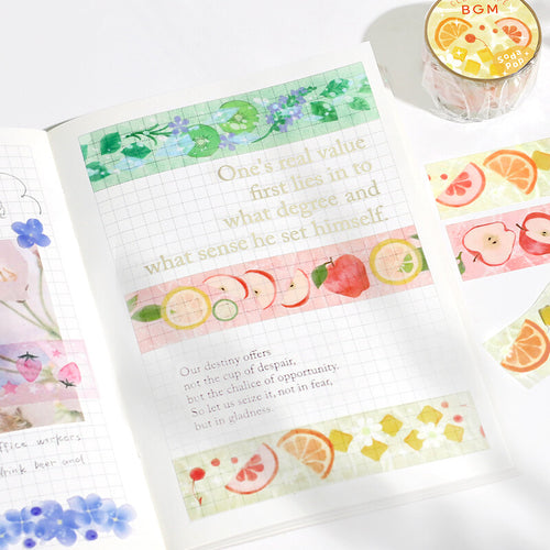 BGM Clear Tape Special Cider Apple