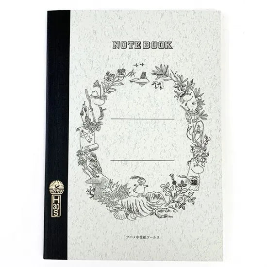 Tsubame Note x Moomin Fool’s Paper Notebook - A5 (7 mm Ruled)