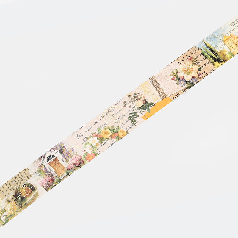 BGM Masking Tape Special Invitation to Romance - Flowers