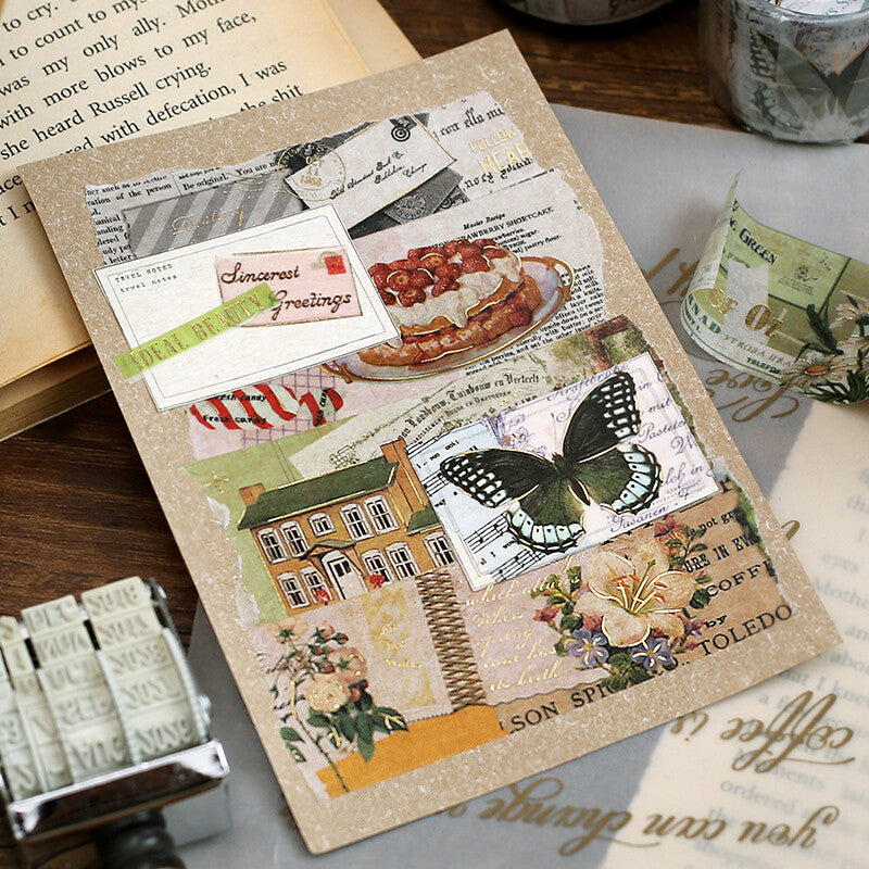 BGM Masking Tape Special Invitation to Romance - Flowers
