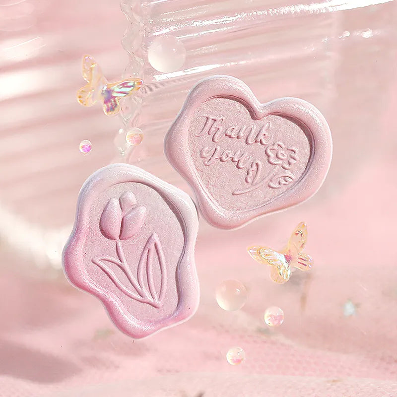 BGM Sealing Stickers Colorful Pink