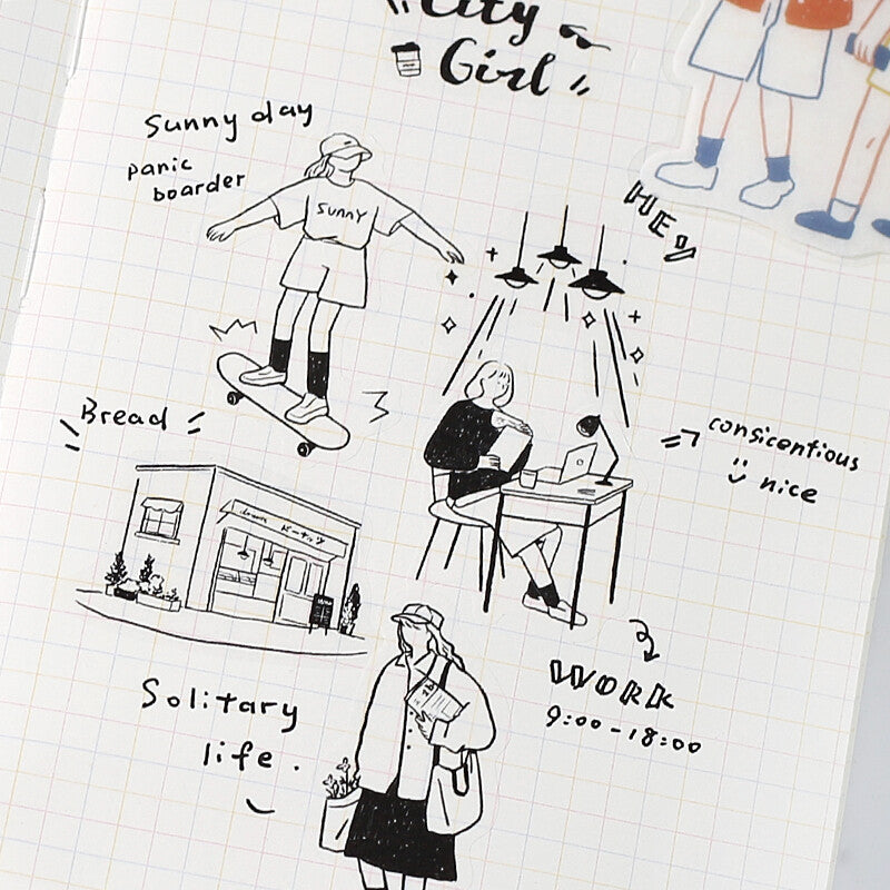 BGM Coordinate Seal City Girl