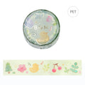 BGM LIFE Washi Tape Cat Clear 6-types