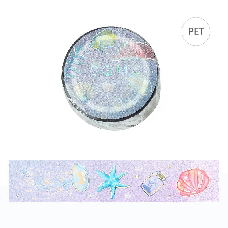 BGM LIFE Washi Tape Cat Clear 6-types