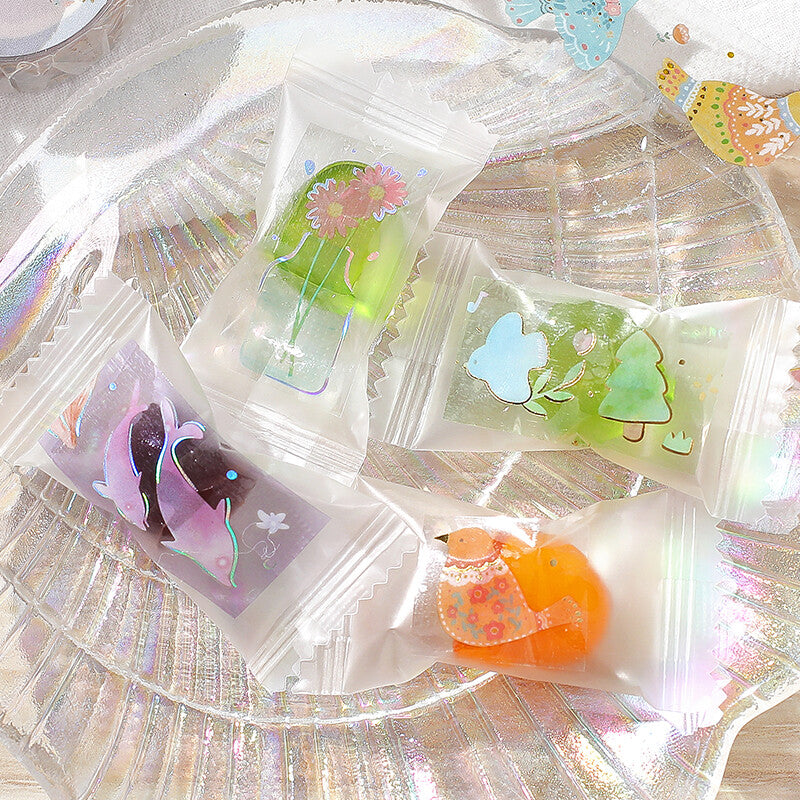 BGM Clear Tape Foil Stamped Life Ocean