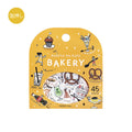 BGM Planner Stickers Foil stamped flake sticker Dwarf Stationery Sweets 4-types