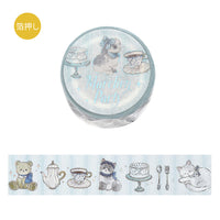 BGM Masking Tape Foil Stamped Fairytale Party - Tea Time view 1