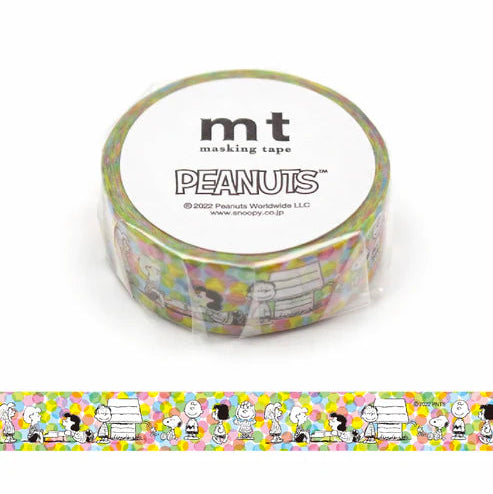 MT Masking Tape - Washi Tape - Peanuts Rest Time