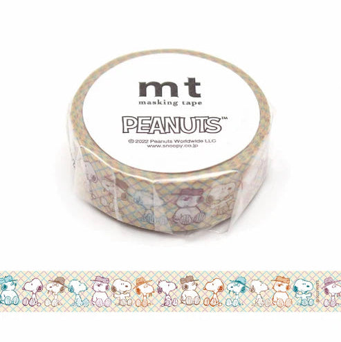 MT Masking Tape - Washi Tape - Peanuts Snoopy Brothers