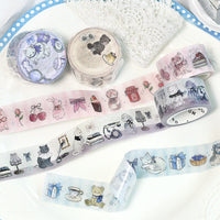 BGM Masking Tape Foil Stamped Fairytale Party - Tea Time view 6