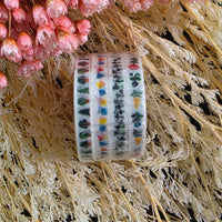 Midori Yuru Log Masking Tape 6mm - Forest Animals view 2