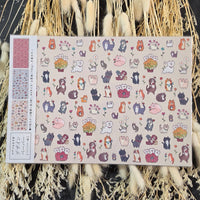 Bearsom and Nagi Design Paper - Character Edition view 1