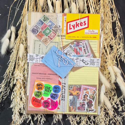 Vintage Collage Journaling Set