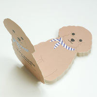 Greeting Life Animal Die-Cut Memo: Poodle view 4