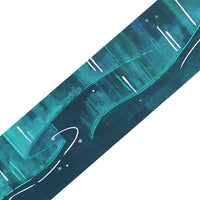 BGM Masking Tape Double Foil Stamped Sky Encyclopedia - Aurora view 2