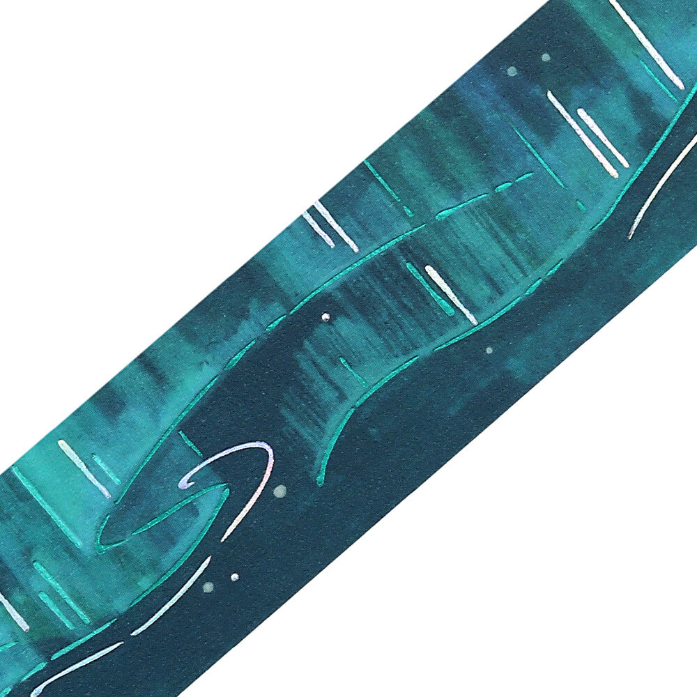 BGM Masking Tape Double Foil Stamped Sky Encyclopedia - Aurora