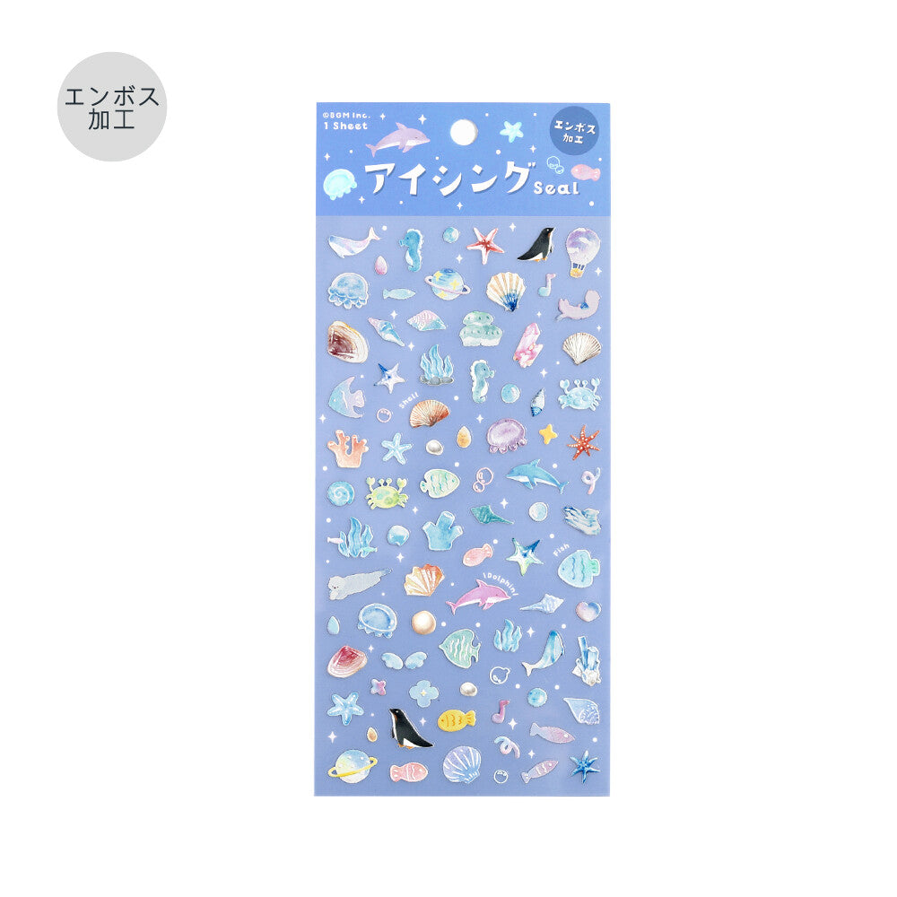 BGM Planner Stickers Flower Animals Sheet sticker Sea Fruits