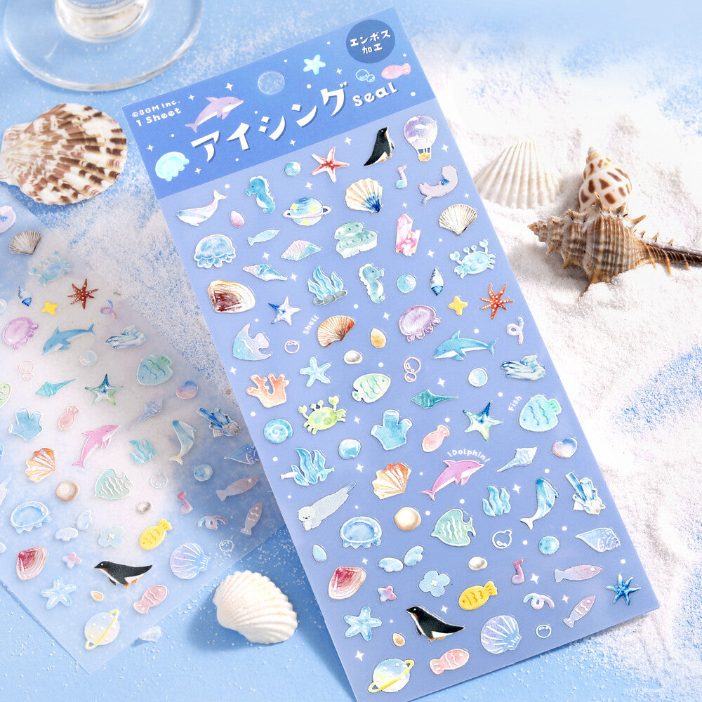 BGM Icing Stickers Sea Space