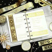 BGM Masking Tape Foil Stamped Book of Star Magic - Sacred view 4